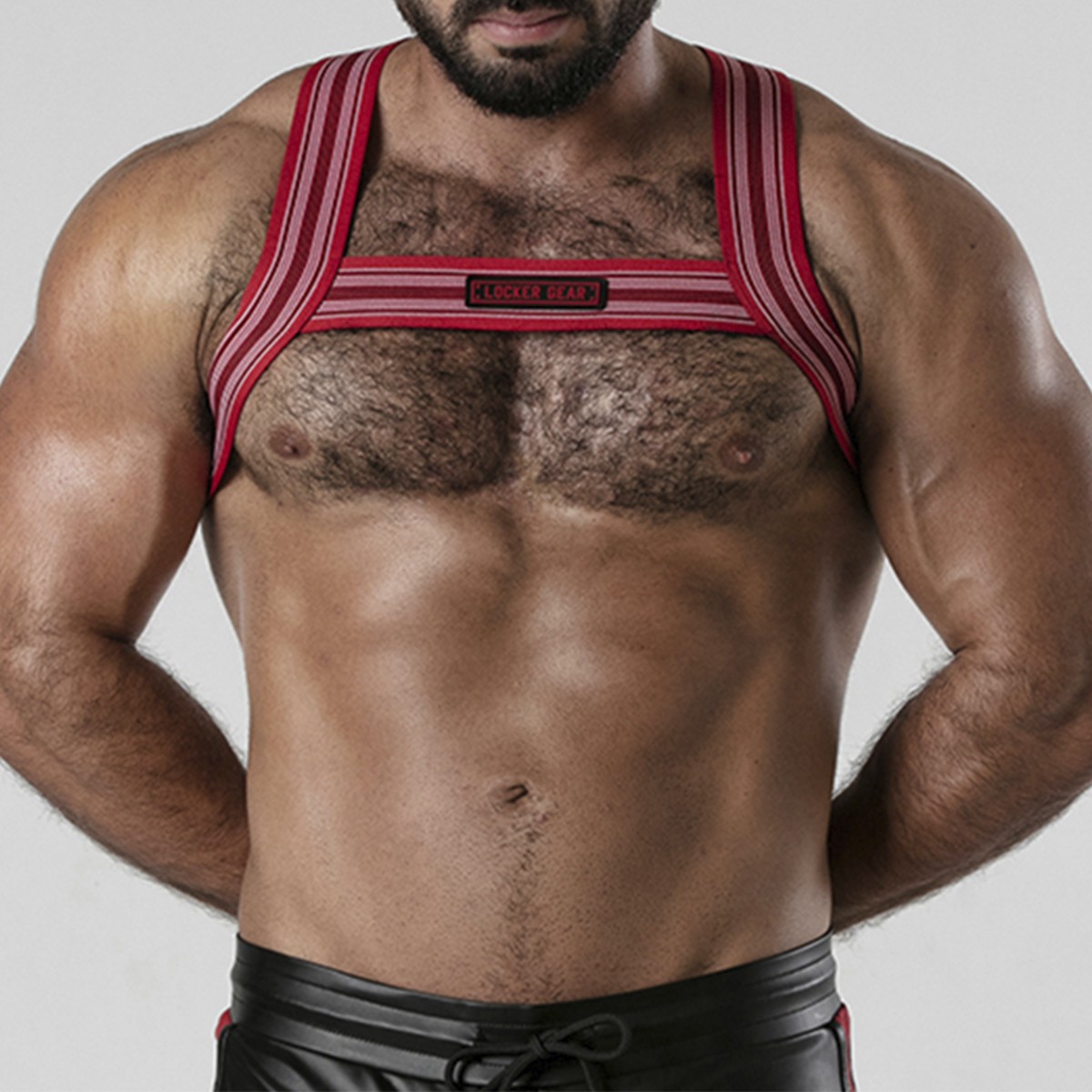 ARNÉS CORPORAL BACKROOM HARNESS LOCKER GEAR ROJO - Image 3