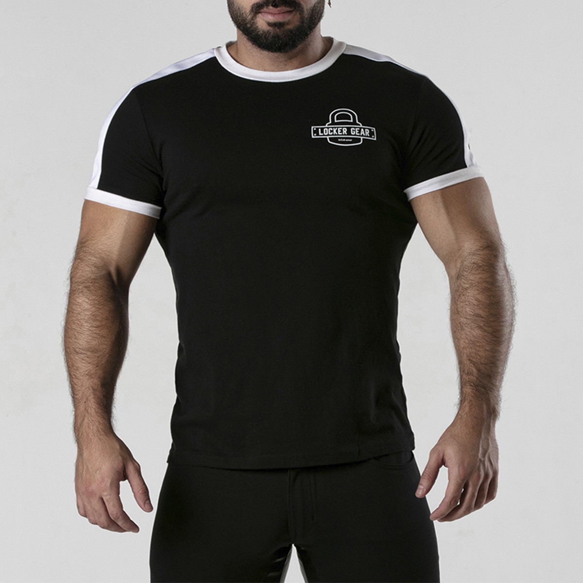 CAMISETA PADLOCK T-SHIRT NEGRA LOCKER GEAR - Image 4