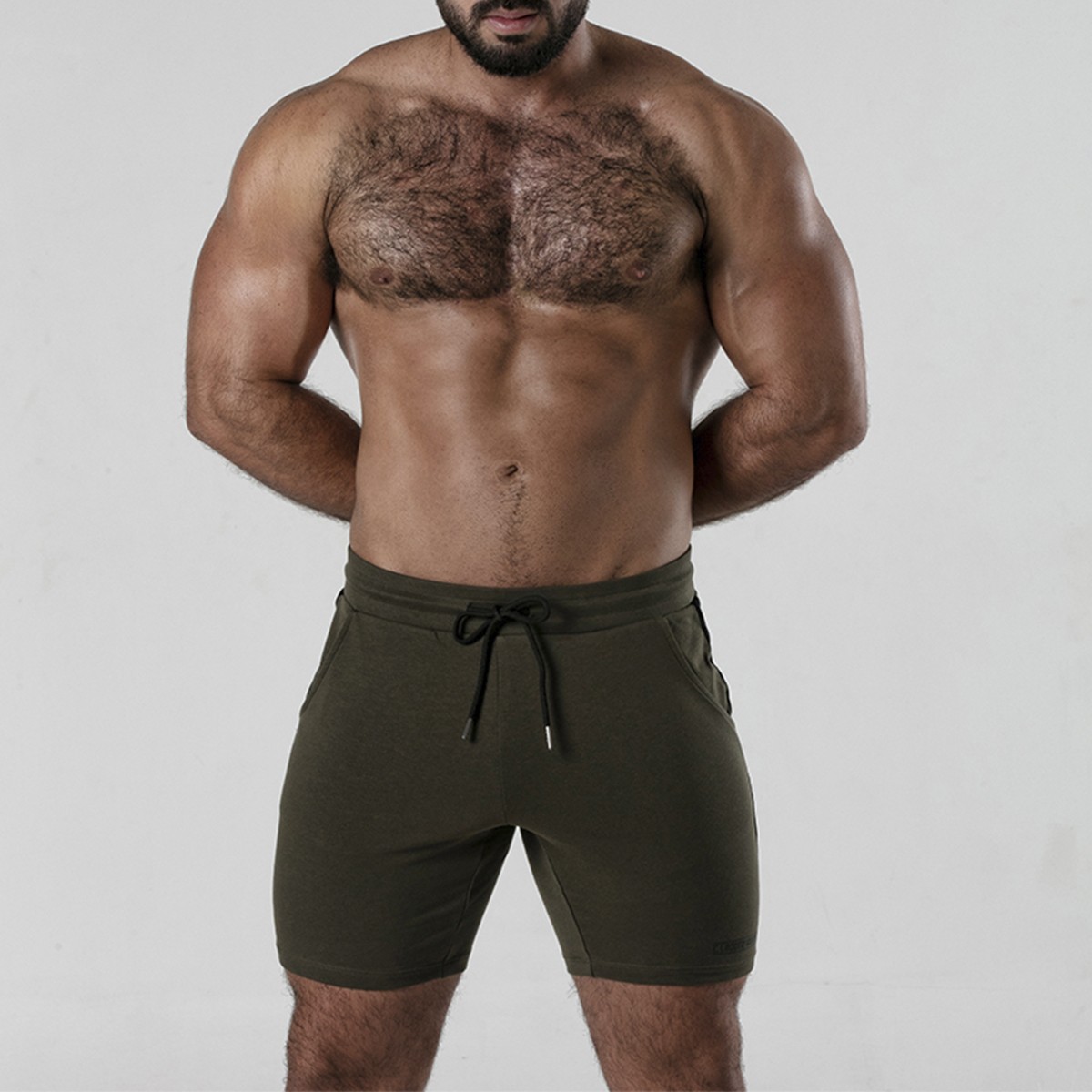 PANTALÓN CORTO SIDE STRIP SHORT CAQUIS LOCKER GEAR - Image 3