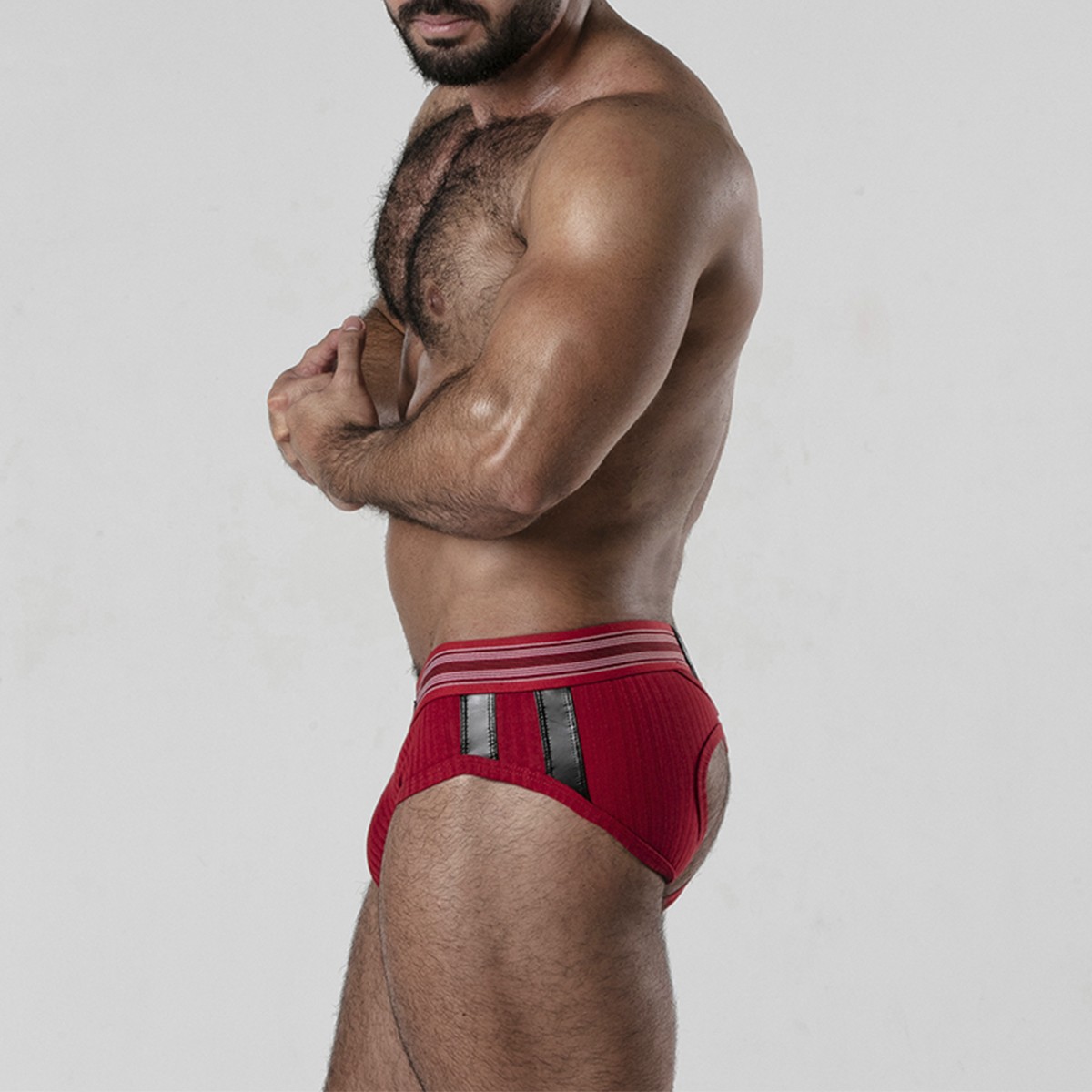 CALZONCILLO BACKROOM BOTTOMLESS LOCKER GEAR ROJO - Image 3