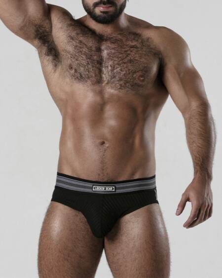 CALZONCILLO BACKROOM BOTTOMLESS LOCKER GEAR BLANCO