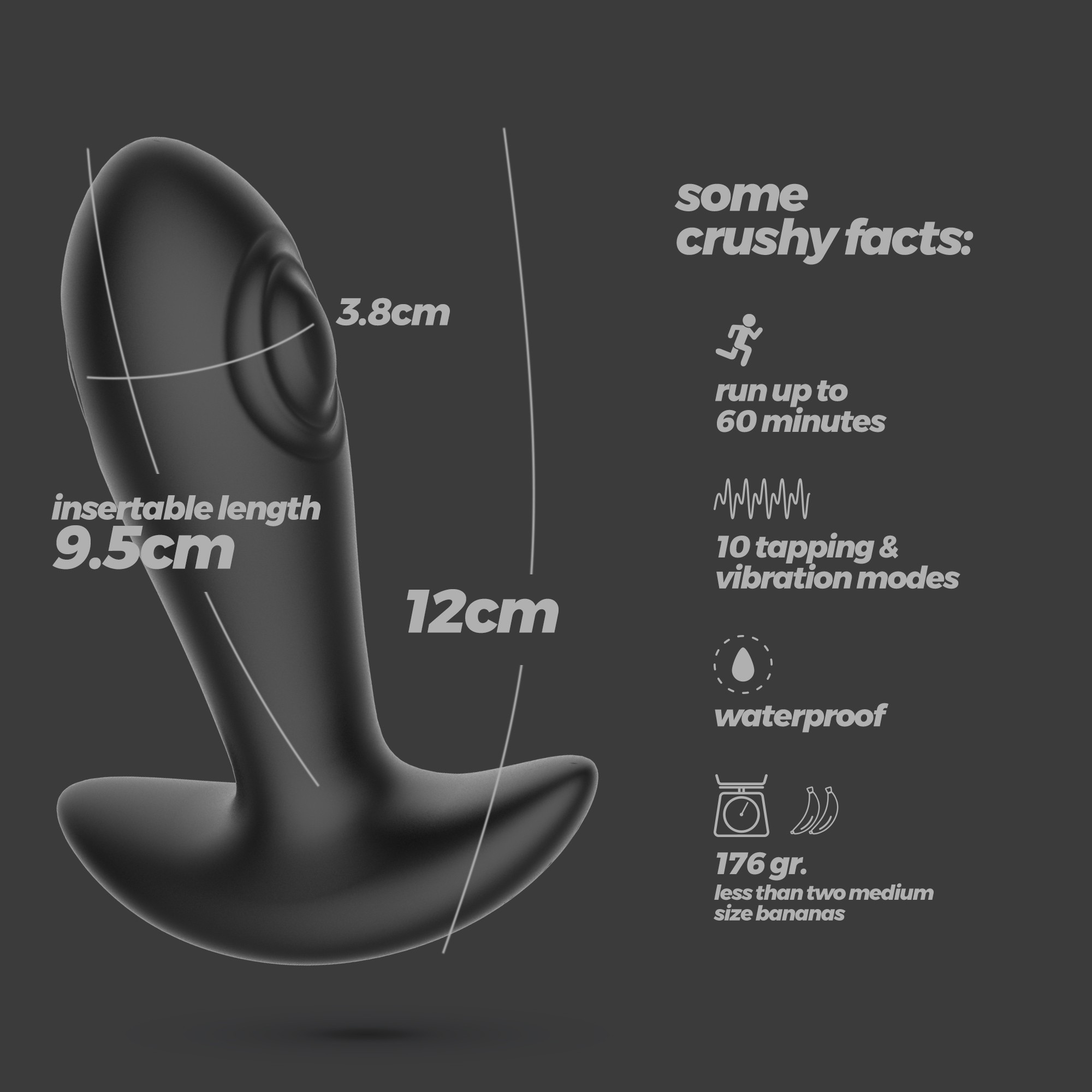 OCTO PLUG ANAL CON GOLPETEO Y MANDO A DISTANCIA CRUSHIOUS - Image 9