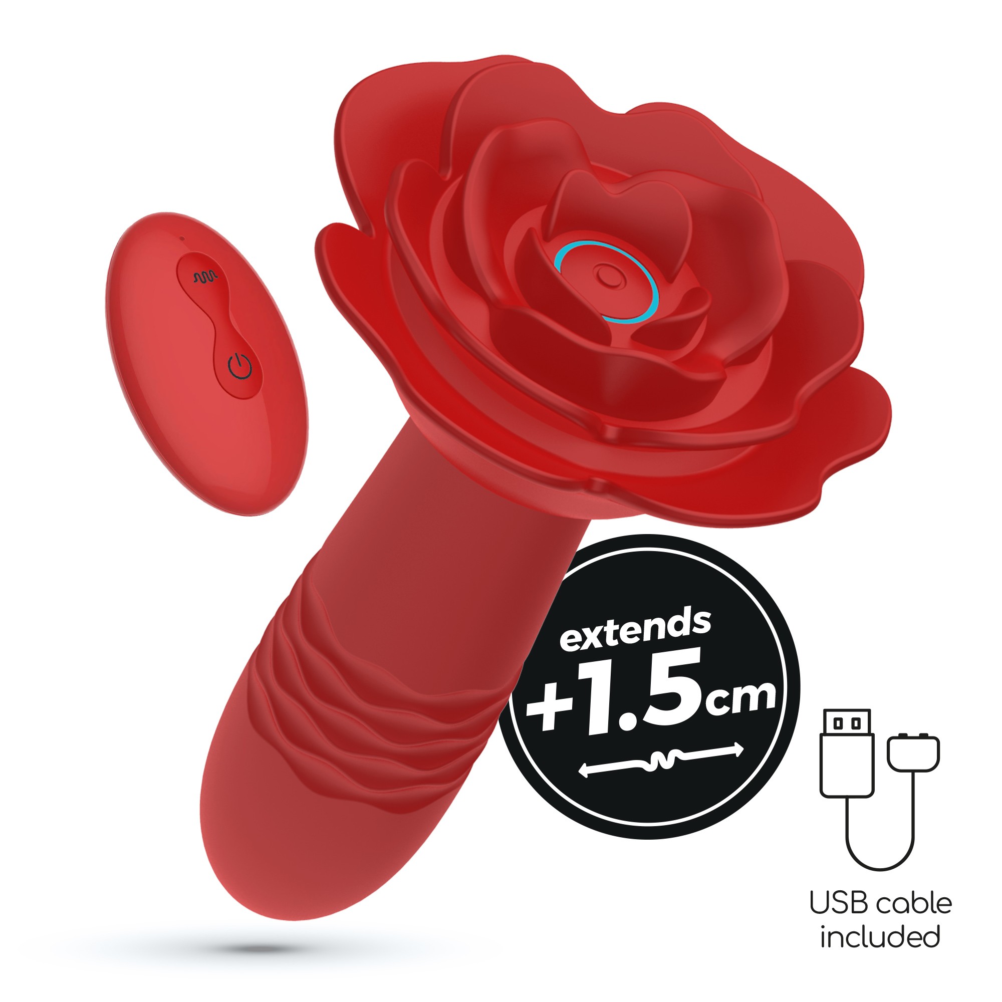 PLUG ANAL ROMEO CON MOVIMIENTO DE VAIVÉN Y MANDO A DISTANCIA CRUSHIOUS - Image 13