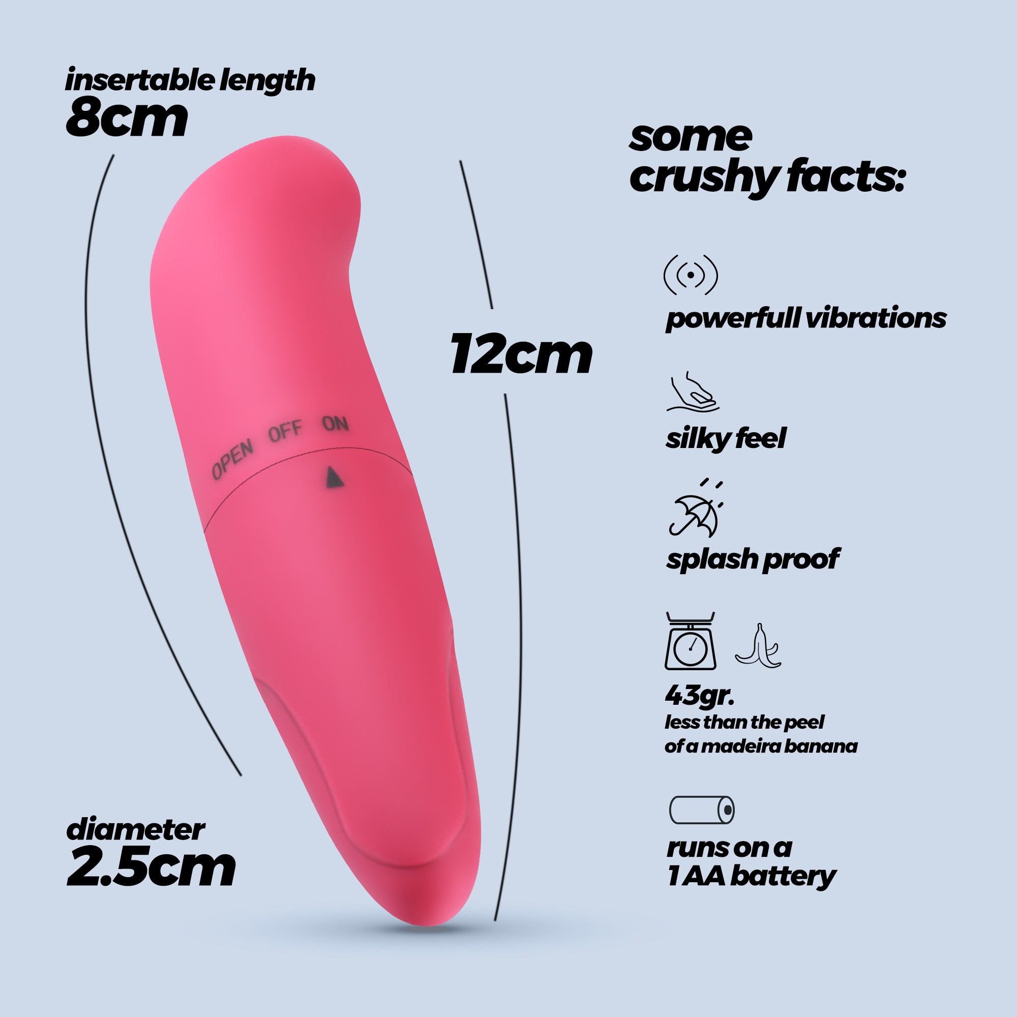 MINI MASAGEADOR G-FINDER ROSA CRUSHIOUS - Image 6