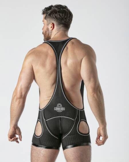 SINGLET LOCKER GEAR BLANCO