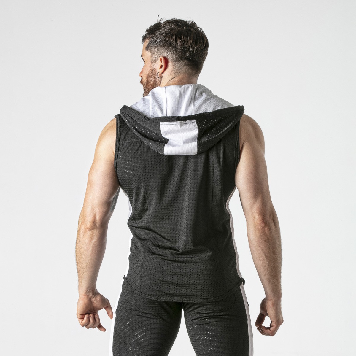CHALECO HOODY BLANCO LOCKER GEAR - Image 3