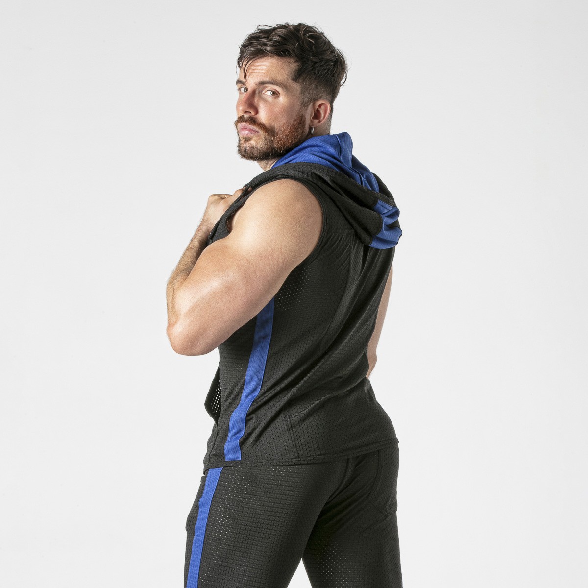 CHALECO HOODY AZUL LOCKER GEAR - Image 6