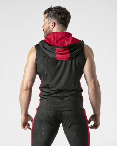 CHALECO HOODY ROJO LOCKER GEAR