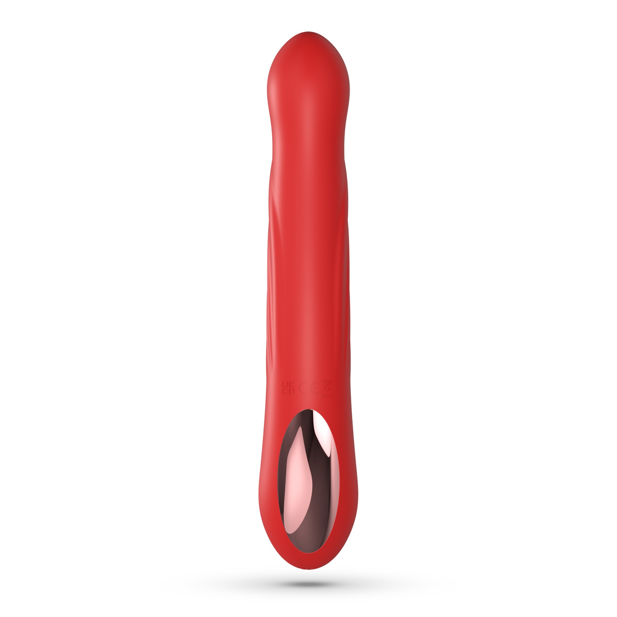 LAPIN VIBRADOR CONEJO RECARGABLE CON EMPUJE ROJO CRUSHIOUS - Image 3