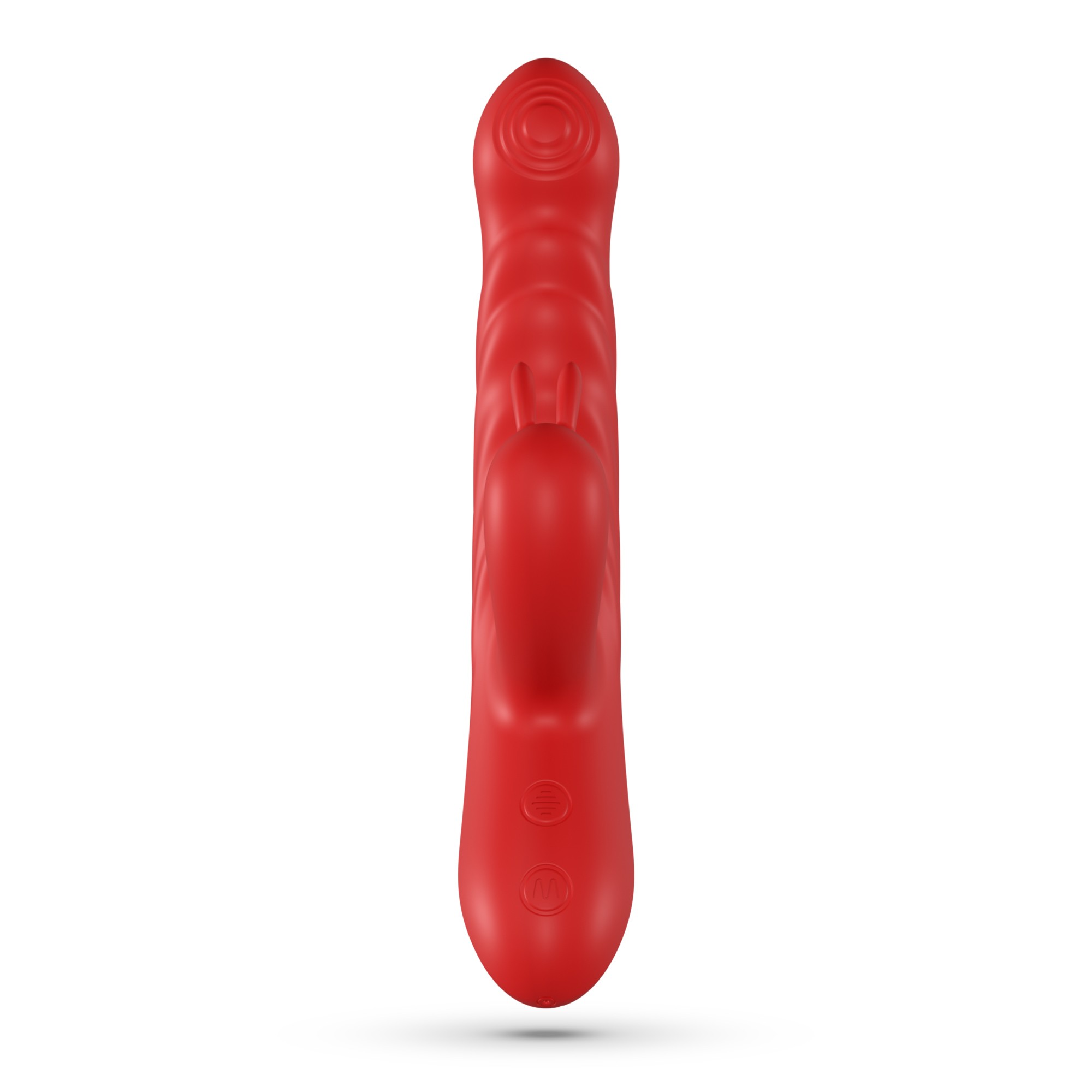 LAPIN VIBRADOR CONEJO RECARGABLE CON EMPUJE ROJO CRUSHIOUS - Image 4