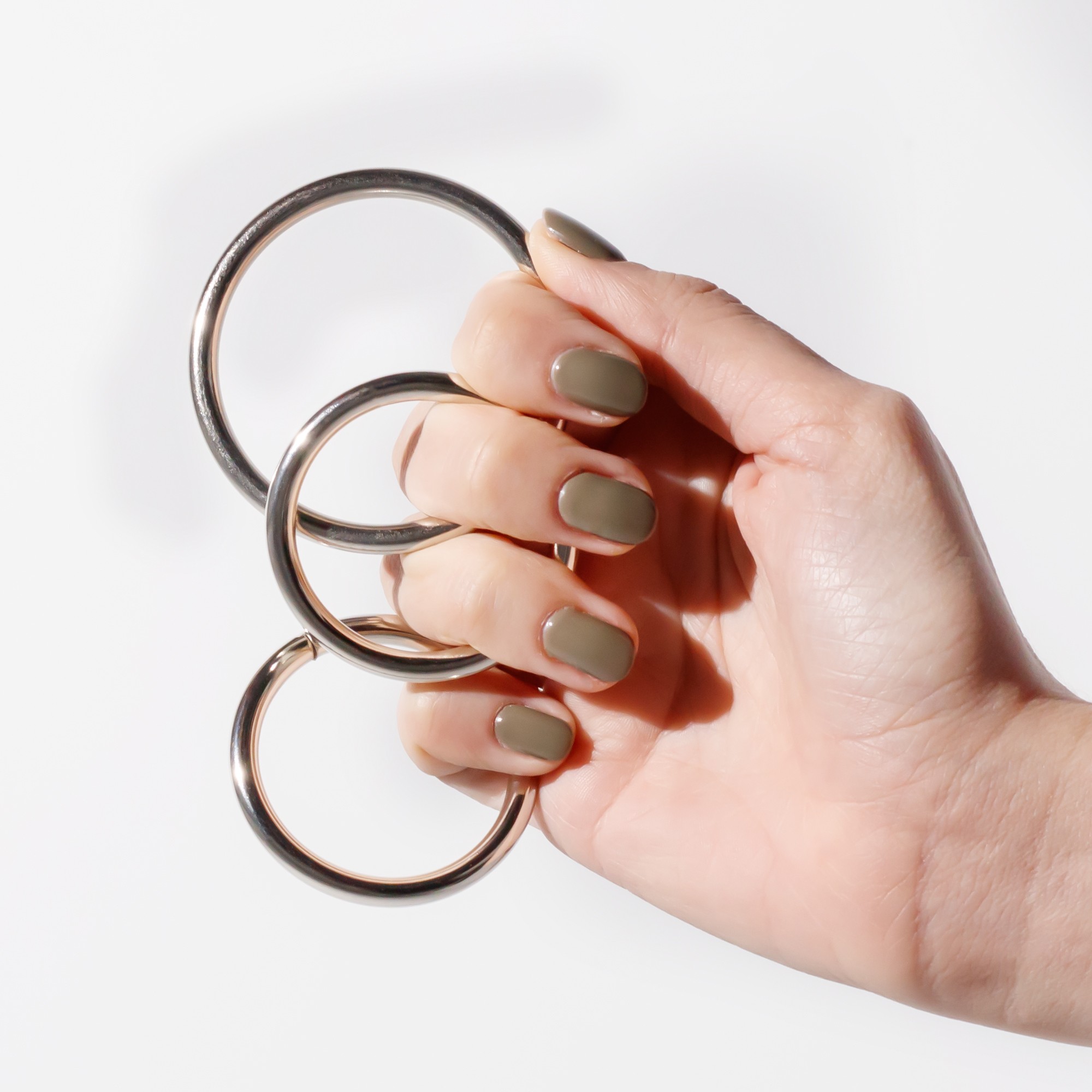 METALEROS CONJUNTO DE 3 ANILLOS PARA EL PENE DE METAL CRUSHIOUS - Image 6