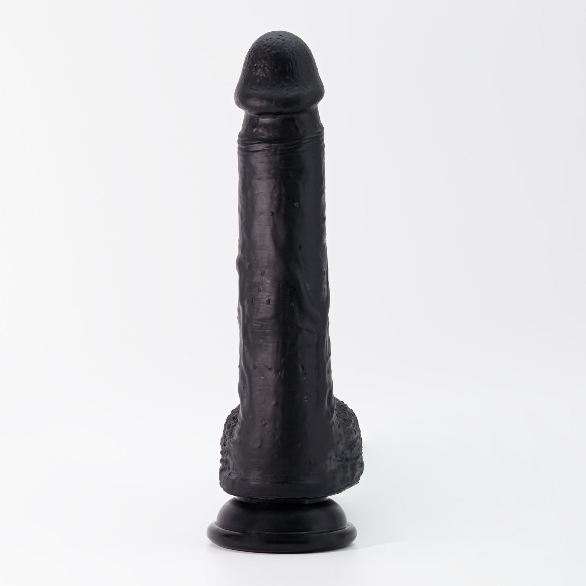 DILDO DE SILICONA LIQUIDA INVIKTUS 8 CRUSHIOUS NEGRO - Image 3