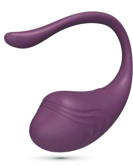 HUEVO VIBRADOR RECARGABLE CON MANDO A DISTANCIA TAMAGO CRUSHIOUS MORADO