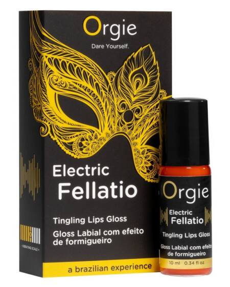 BRILLO CON EFECTO VIBRANTE ELECTRIC FELLATIO 10ML ORGIE