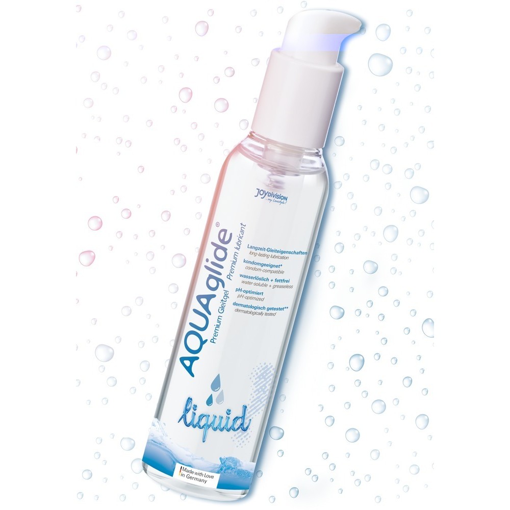 LUBRICANTE A BASE DE AGUA AQUAGLIDE LIQUID 250 ML JOYDIVISION - Image 3