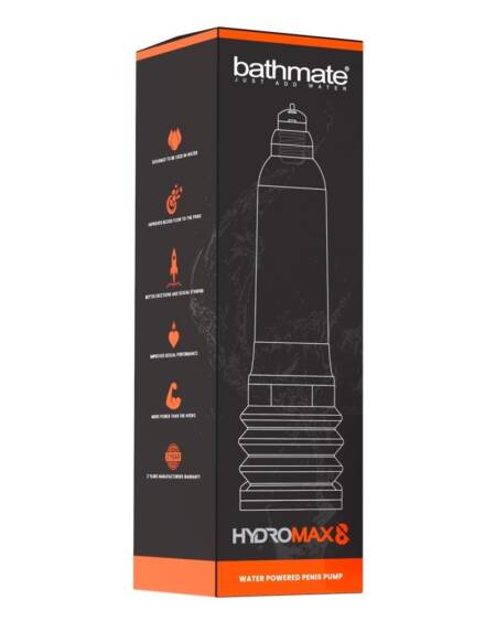 BOMBA PARA EL PENE HYDROMAX 8 BATHMATE TRANSPARENTE
