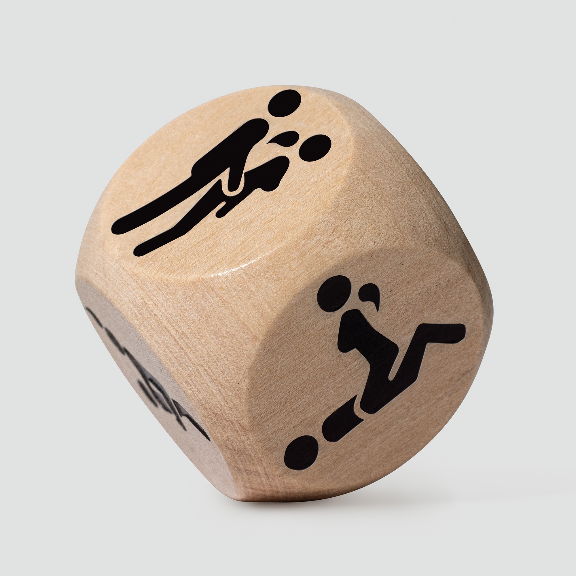 DADO DE MADERA CON POSTURAS CRUSHIOUS - Image 3