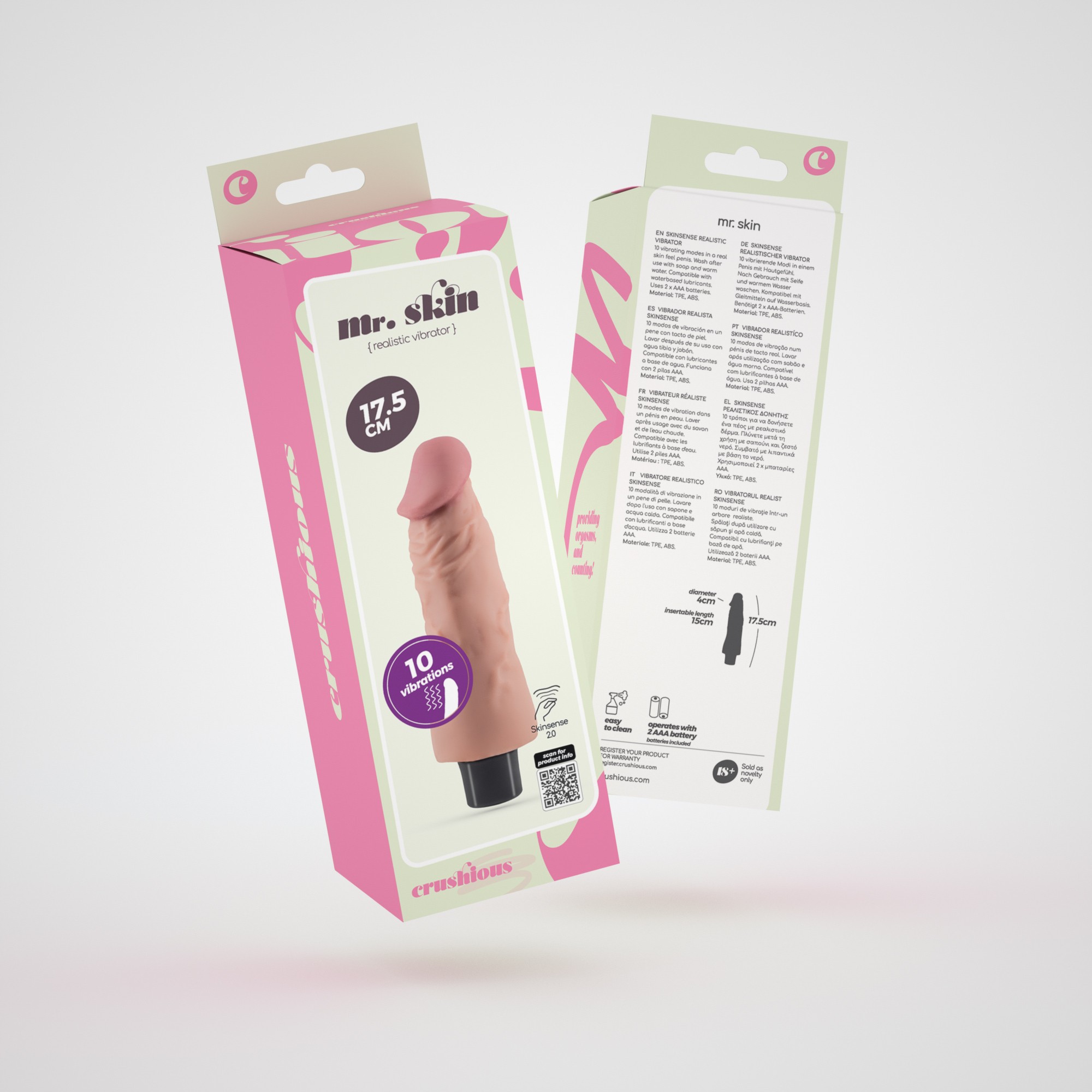 VIBRADOR REALISTA MR. SKIN CRUSHIOUS - Image 8
