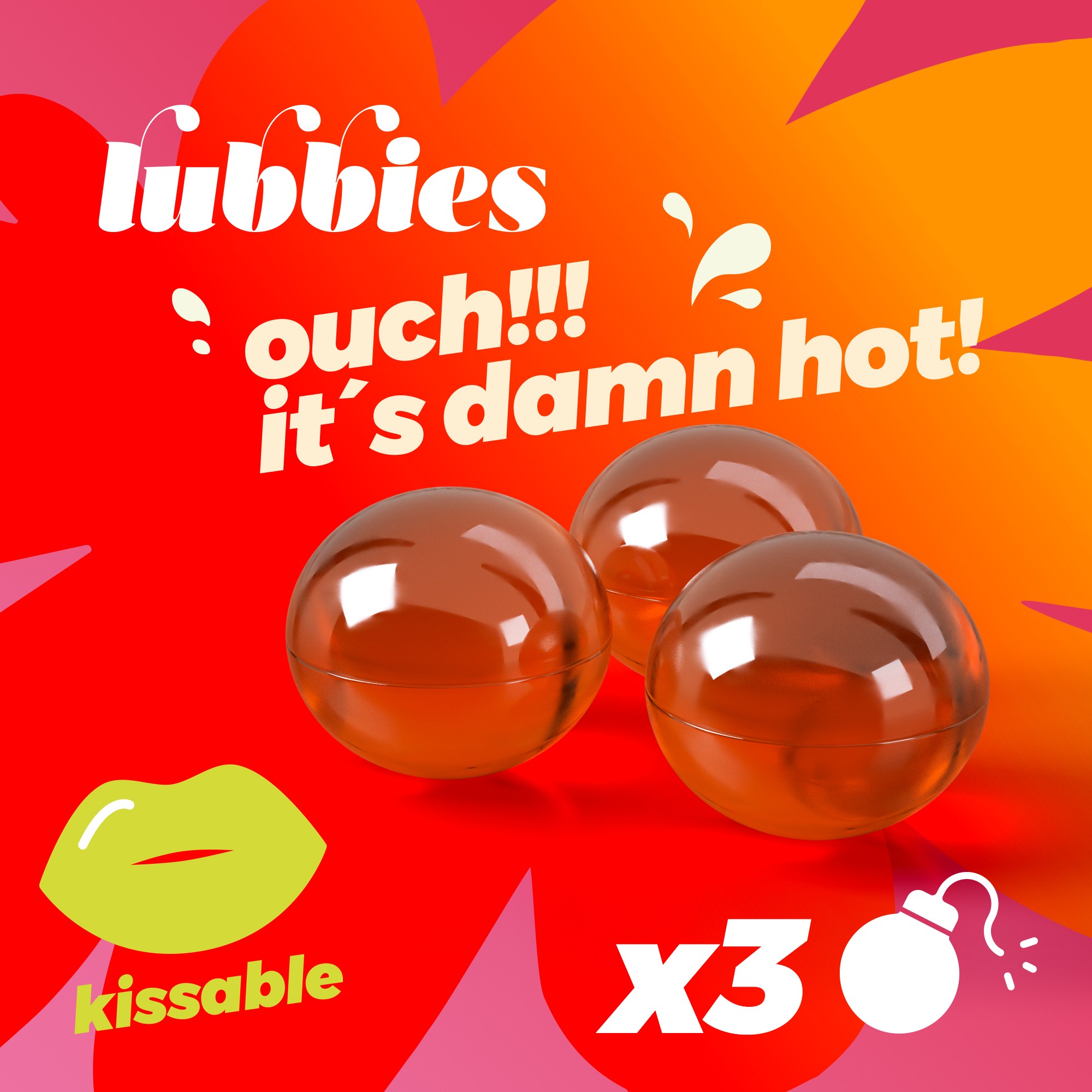 BOLITAS DE ACEITE CALIENTE LUBBIES CRUSHIOUS - Image 7