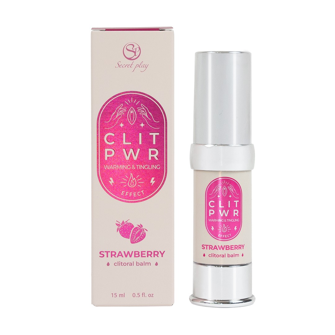 CLIT PWR - BÁLSAMO DE CLITORIS FRESA 15ML SECRET PLAY - Image 5
