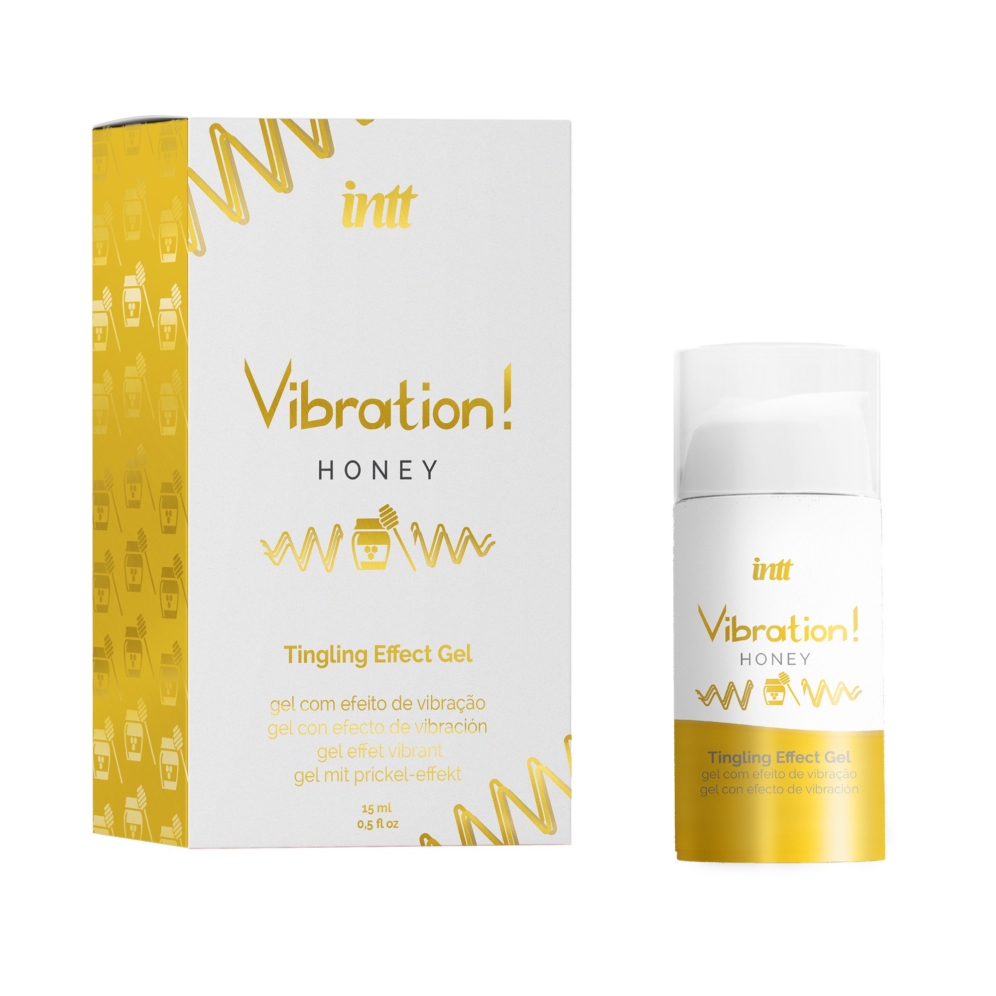 GEL CON VIBRACIÓN VIBRATION MIEL INTT 15ML - Image 3