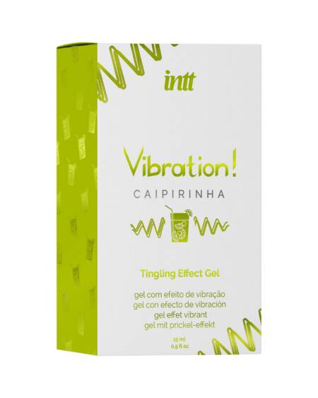 GEL CON VIBRACIÓN VIBRATION CAIPIRINHA INTT 15ML