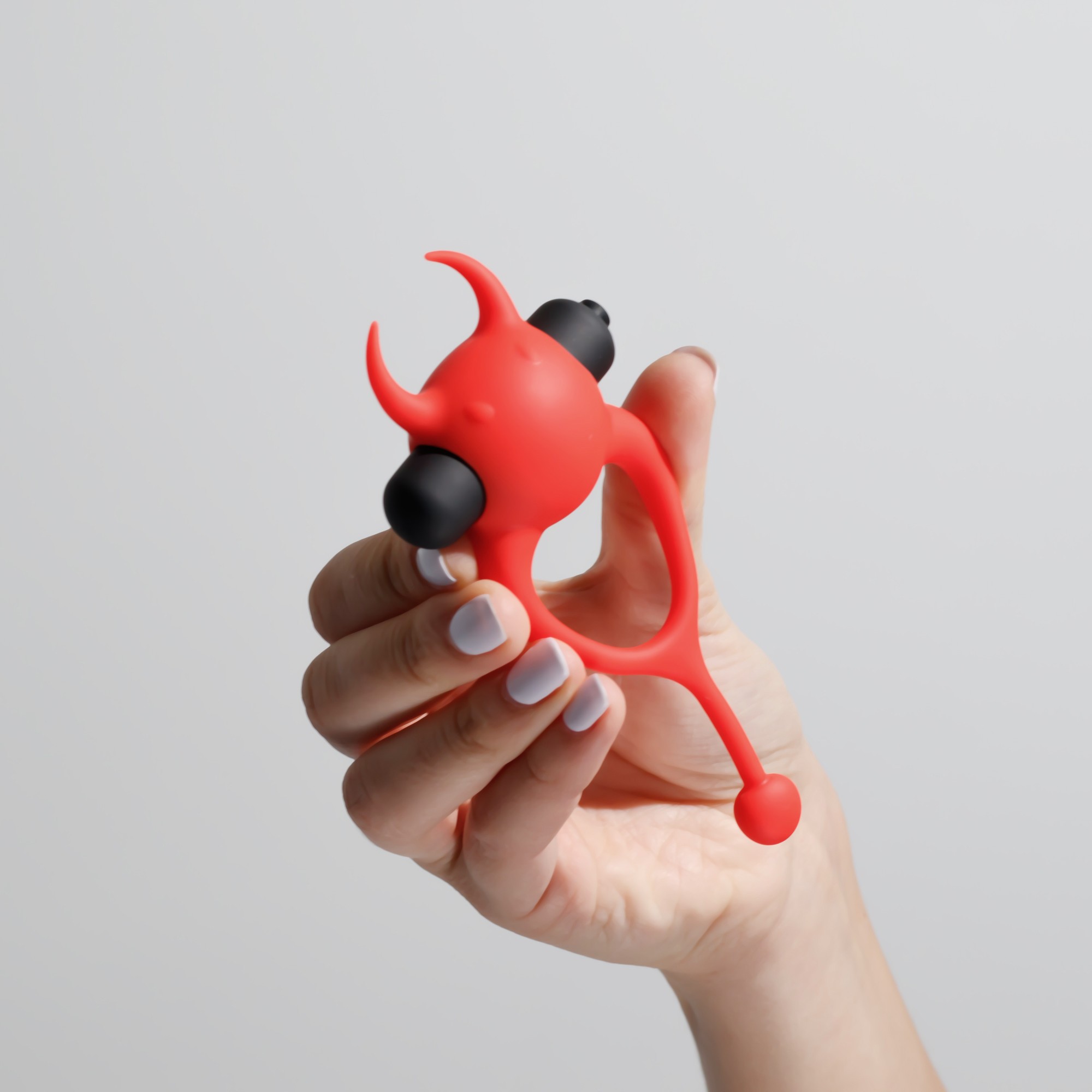 DAEMON ANILLO DE PENE CON VIBRACIÓN ROJO CRUSHIOUS - Image 10