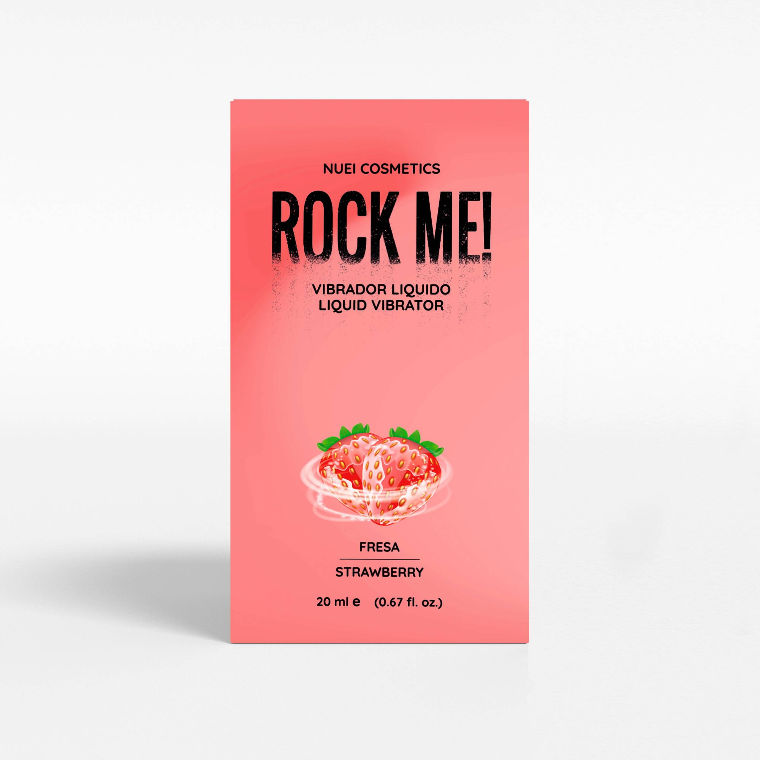 VIBRADOR LÍQUIDO ROCK ME! FRESA 20 ML NUEI - Image 3