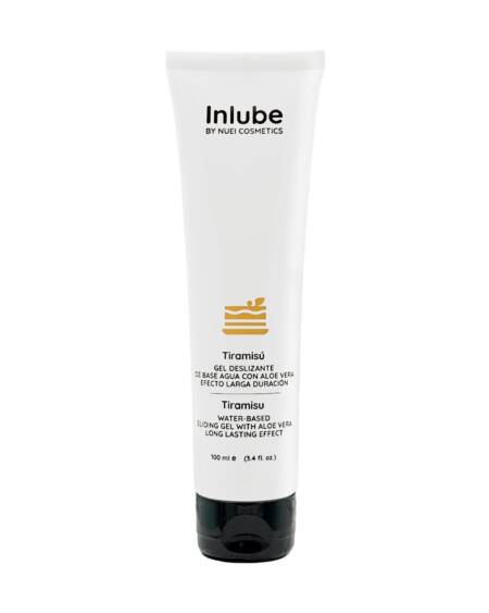 INLUBE LUBRICANTE BASE AGUA TIRAMISÚ 100 ML