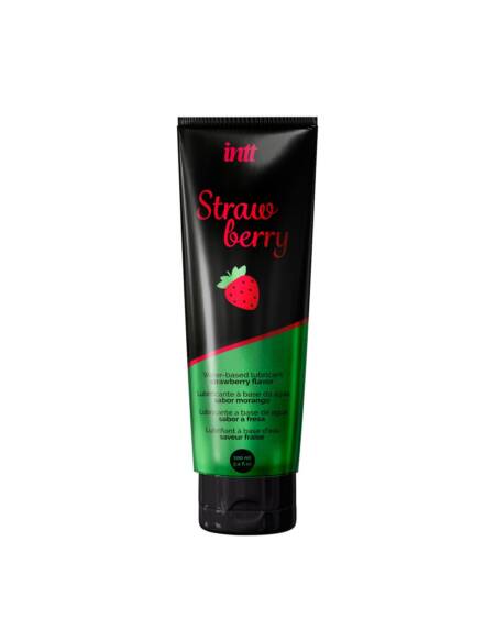 LUBRICANTE A BASE DE AGUA CON FRESA INTT 100ML