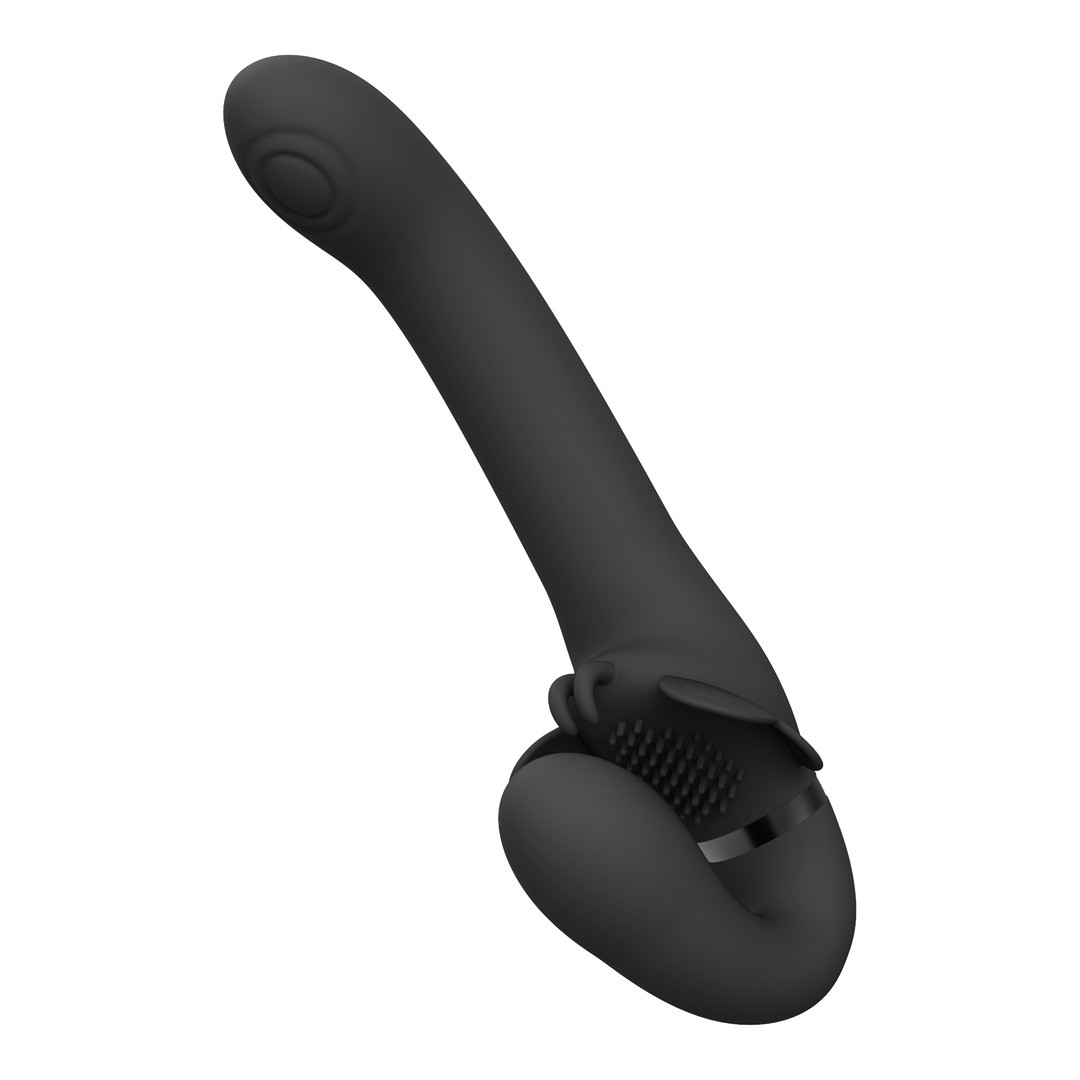 STRAP-ON SIN ARNÉS SATU PULSE-WAVE AND VIBRATING PRETO VIVE - Image 5