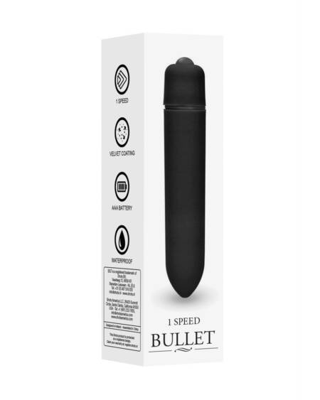 BALA VIBRADORA 1 SPEED BULLET NEGRO BE GOOD TONIGHT