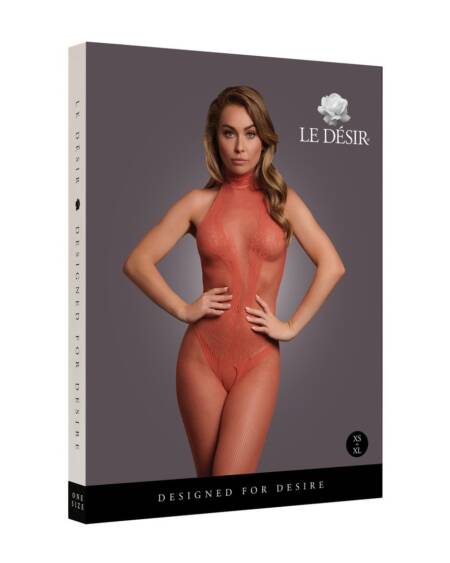 CATSUIT FISHNET AND LACE LE DÉSIR