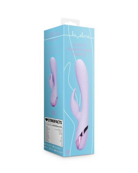 VIBRADOR SMOOTH SILICONE RABBIT DIGITAL LAVENDER LOVELINE