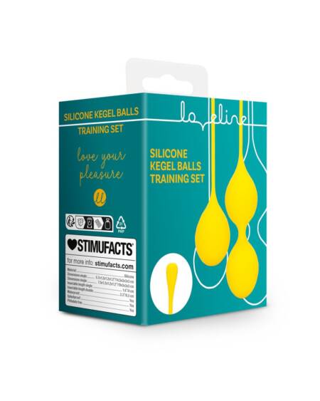 CONJUNTO DE 2 BOLAS VAGINALES KEGEL TRAINING CARAMBOLA LOVELINE