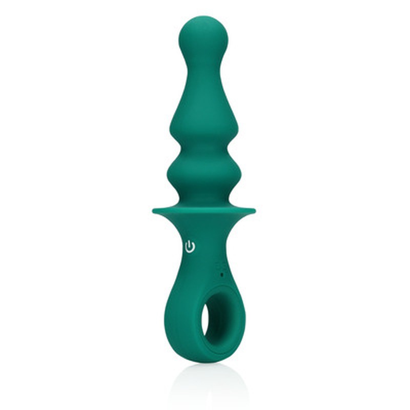 PLUG ANAL PEÓN CON VIBRACIÓN PEACOCK PLUME LOVELINE - Image 7