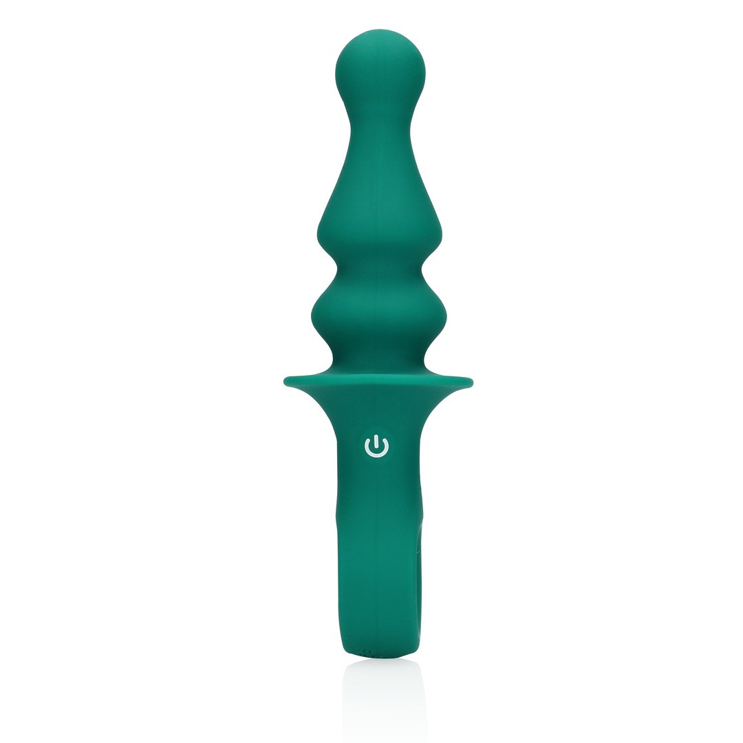 PLUG ANAL PEÓN CON VIBRACIÓN PEACOCK PLUME LOVELINE - Image 5
