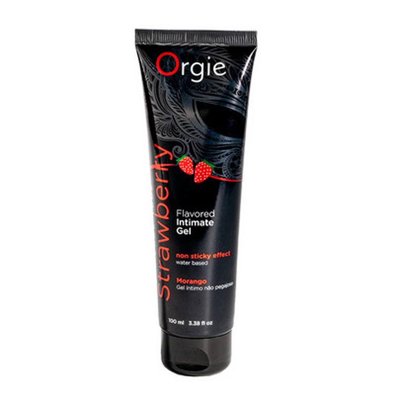 LUBRICANTE A BASE DE AGUA CON SABOR A FRESA 100ML ORGIE - Image 7