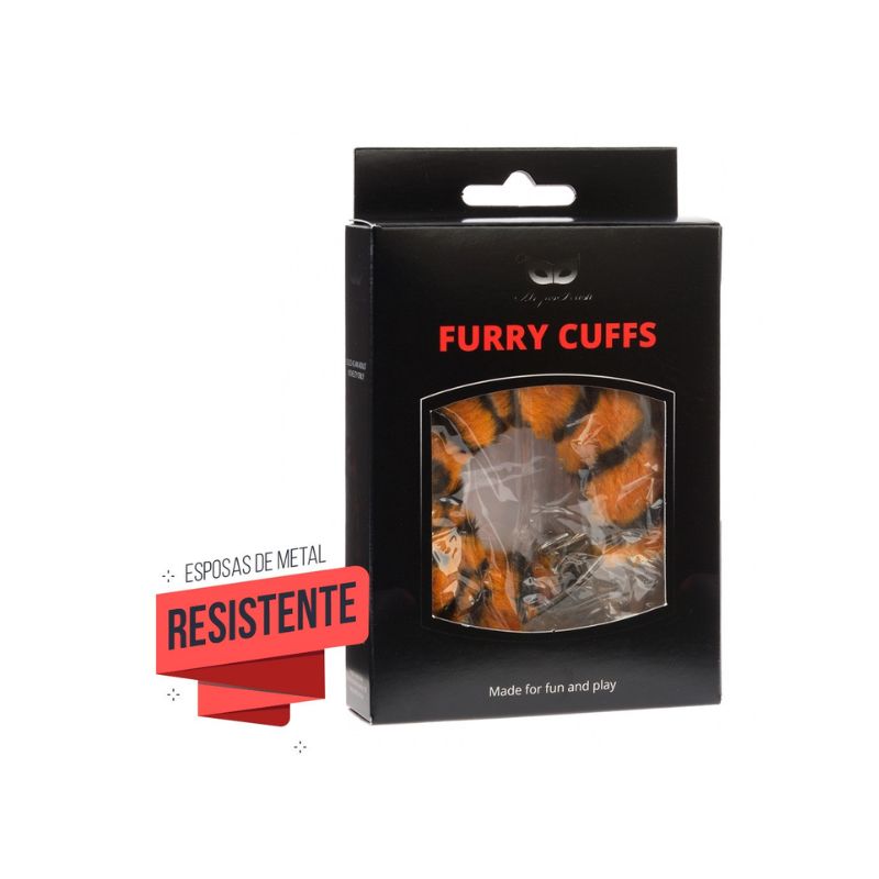 ALGEMAS COM PELÚCIA TIGRE ARGUS FETISH ARGUS TOYS