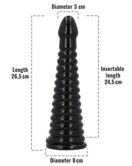 PLUG ANAL EXTREME TITO 26.5 CM MADE IN ITALY
