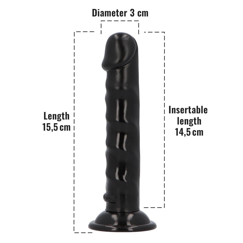 DILDO ANAL UGO 15.5 CM MADE IN ITALY