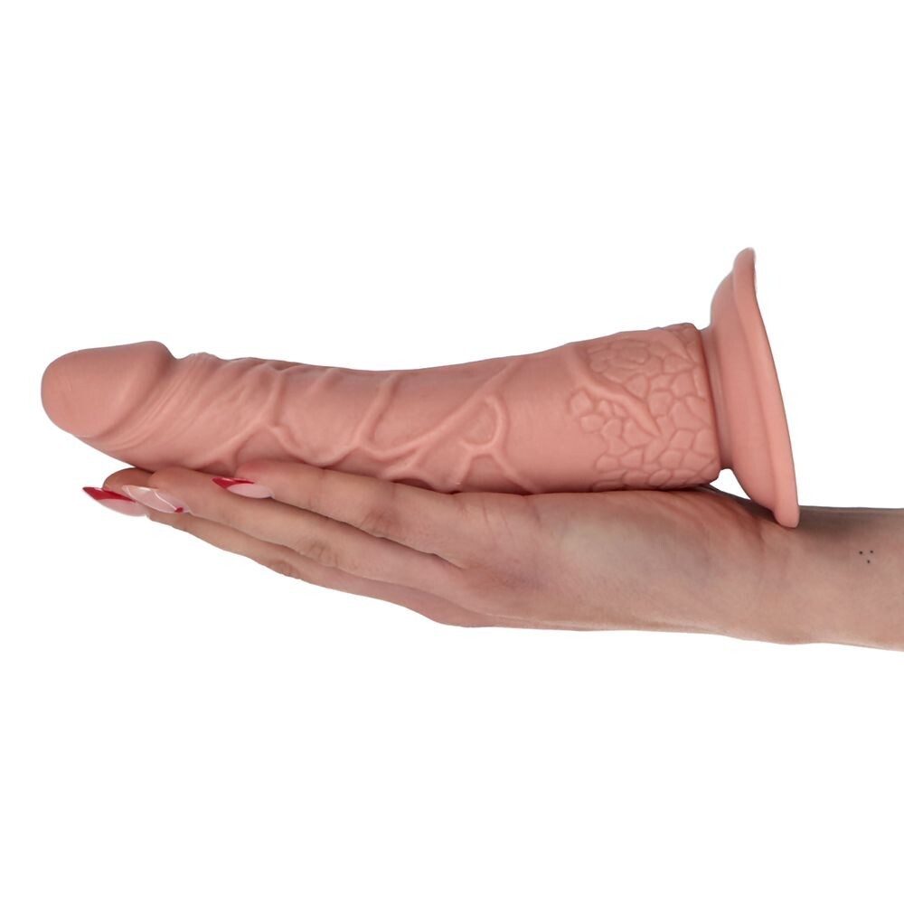 DILDO REALISTA CLEMENTE PINK 21 CM MADE IN ITALY