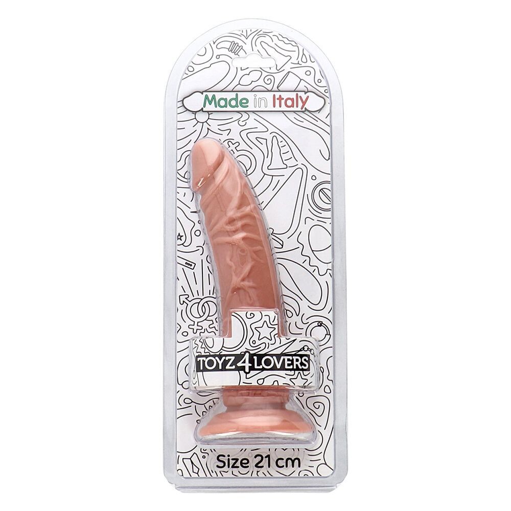 DILDO REALISTA CLEMENTE PINK 21 CM MADE IN ITALY - Image 7