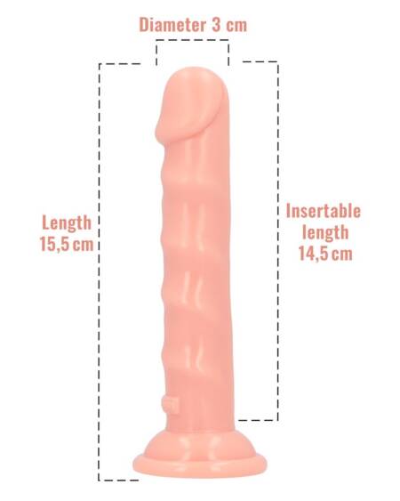 DILDO ANAL UGO 15.5 CM MADE IN ITALY
