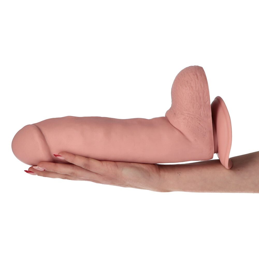 DILDO REALISTA FULVIO PINK 31 CM MADE IN ITALY