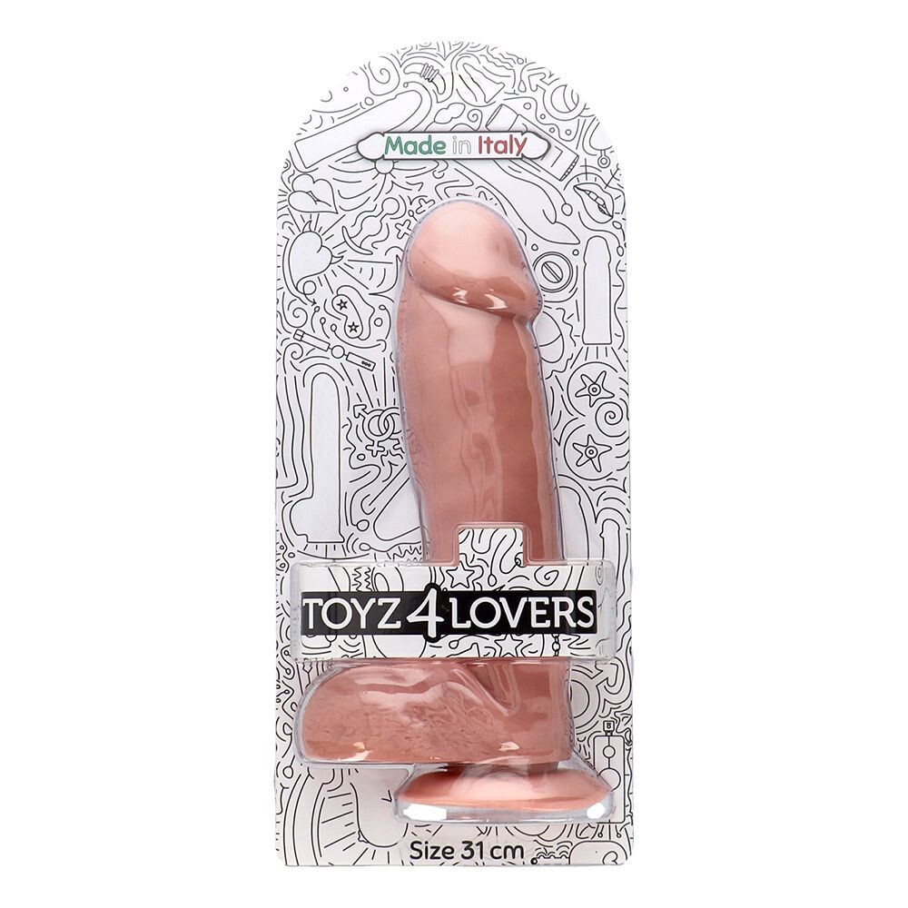 DILDO REALISTA FULVIO PINK 31 CM MADE IN ITALY - Image 7