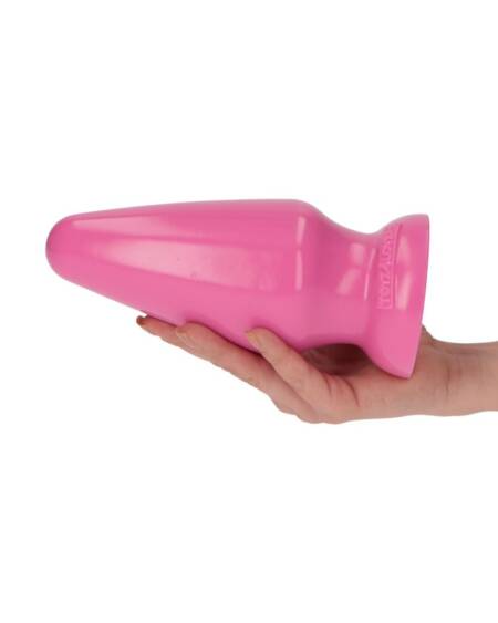 PLUG ANAL ADAMO EXTREME DIÂMETRO 8 CM ROSA MADE IN ITALY