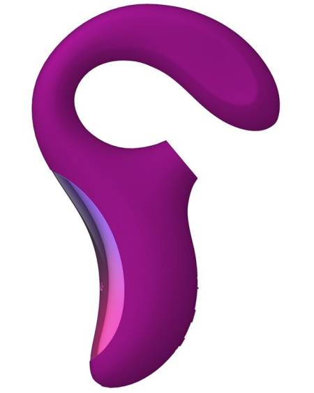 LELO - ENIGMA DOBLE ESTIMULACIÓN SUCCION MASAJEADOR MORADO