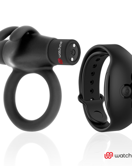 Anel vibratório Agron da BLACK&SILVER com controle remoto e 10 modos de vibração.