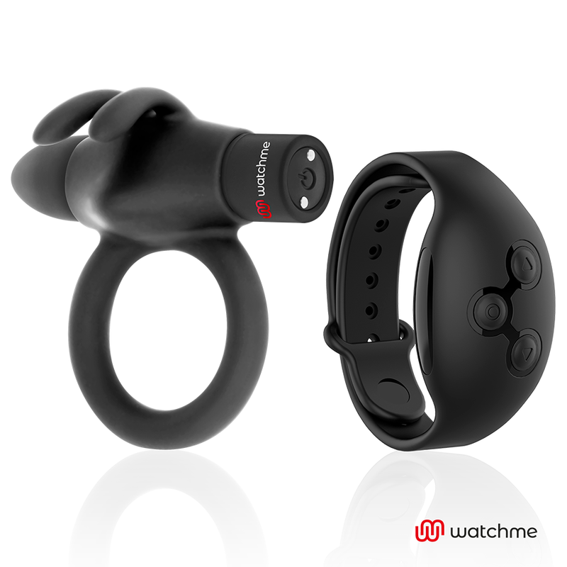 Anel vibratório Agron da BLACK&SILVER com controle remoto e 10 modos de vibração.